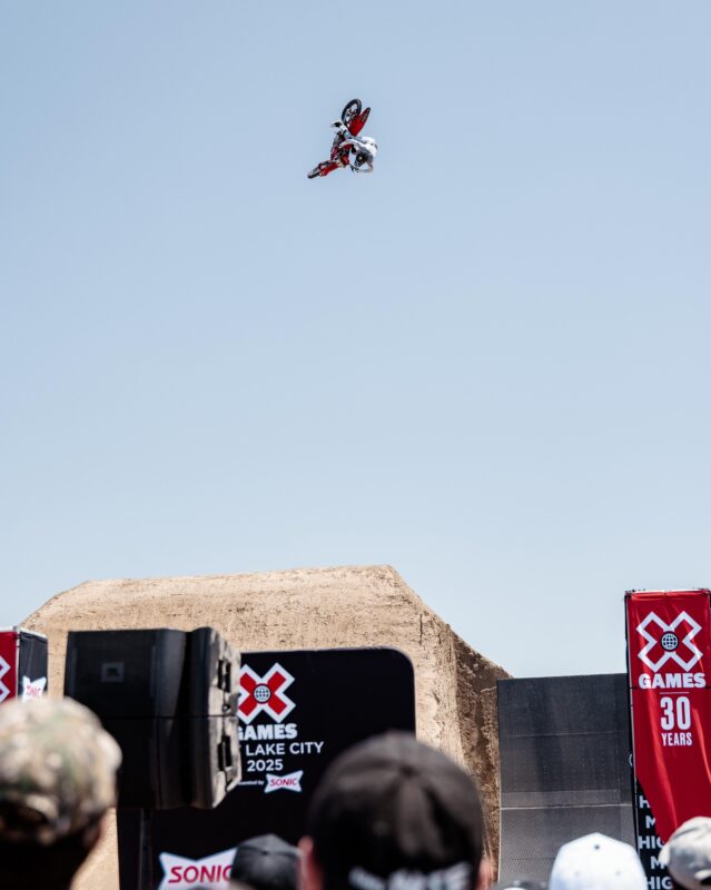 Salto Guillem Navas. Quarter Pipe | X-Games 2025 , Salt Lake, California. Créditos @mdowsey